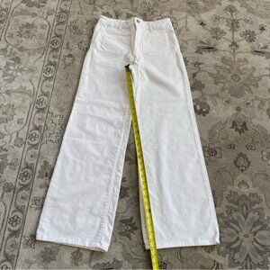 FOREVER 21 White Corduroy Jeans